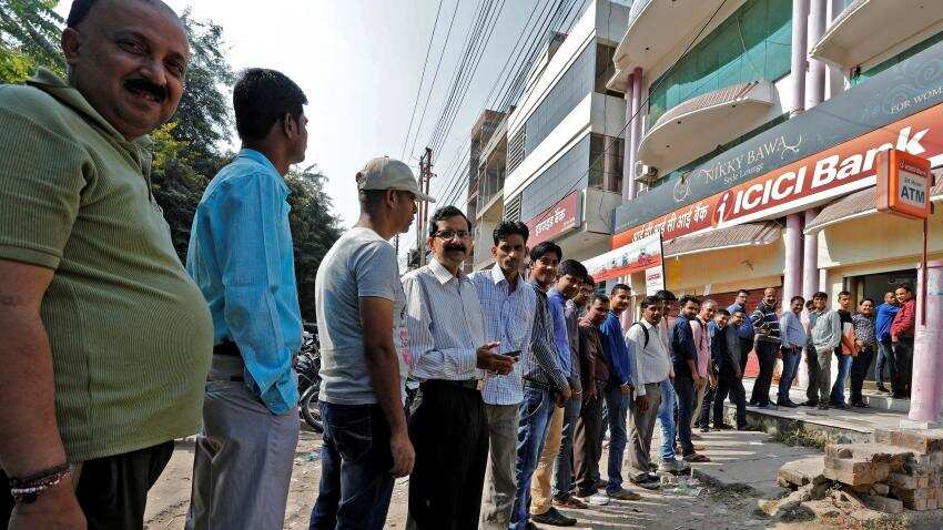 Almost 90% ATMs re-caliberated but cash crunch still prevails Almost 90% ATMs re-caliberated but cash crunch still prevails