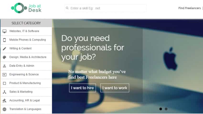 Now, seek job at your convenience via jobatdesk.com 