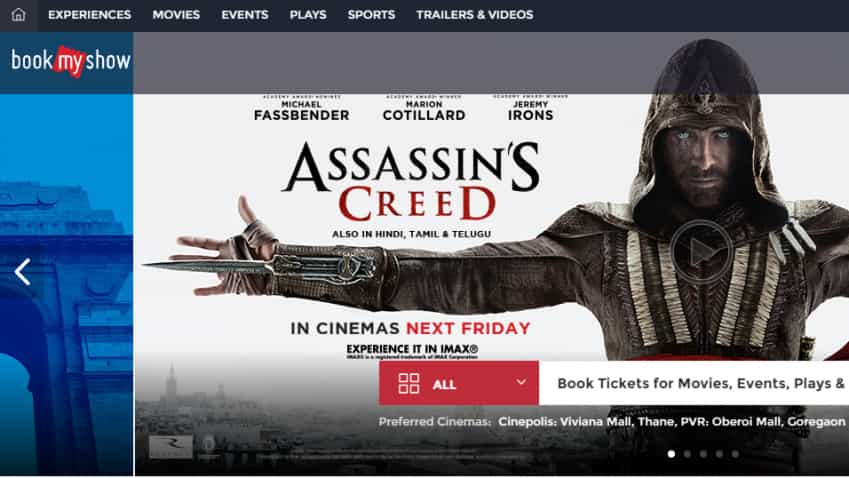 BookMyShow contributes 33% to Dangal's overall Rs 30 crore business in India BookMyShow contributes 33% to Dangal's overall Rs 30 crore business in India