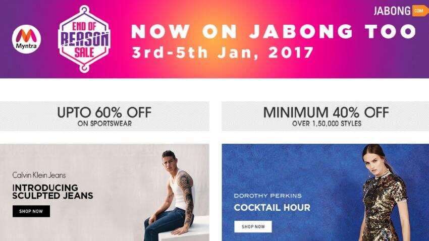 Jabong targets 5 million shoppers with Myntra’s End of Reason sale