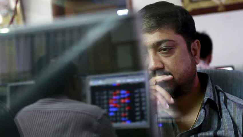 Equity indices open in green; SBI shares down 1%
