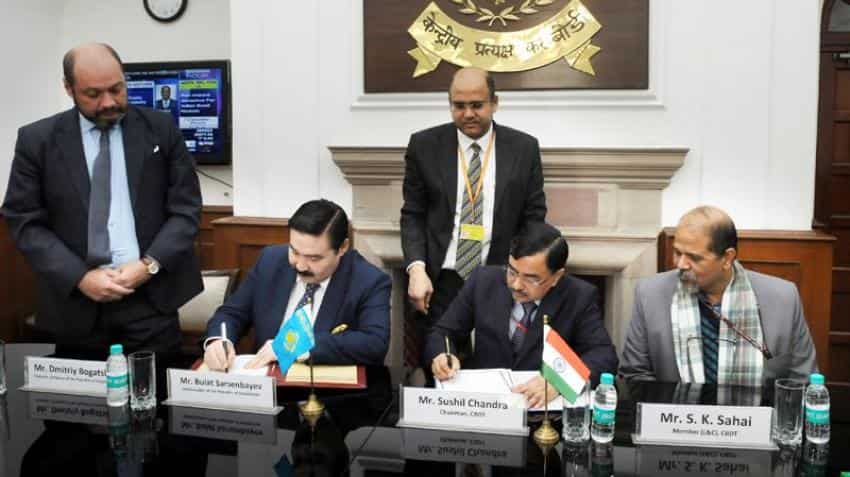 India, Kazakhstan sign an agreement to amend old bilateral tax treaty India, Kazakhstan sign an agreement to amend old bilateral tax treaty