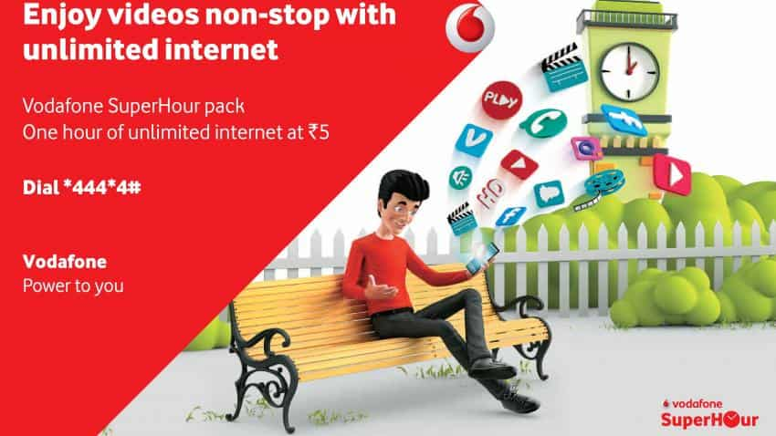 Vodafone announces unlimited 4G/3G data packs for Rs 16 an hour; starting January 7 