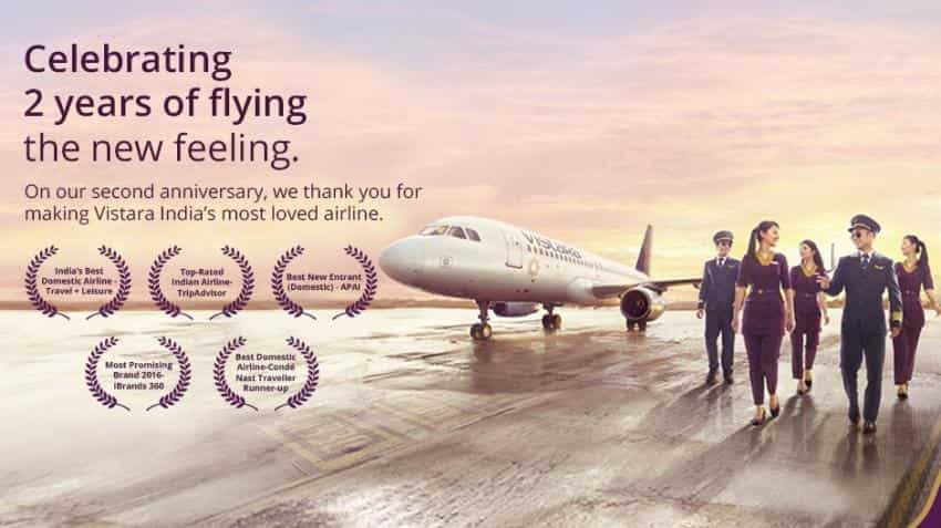 Vistara announces 3-day all inclusive one-way fares starting at Rs 899 