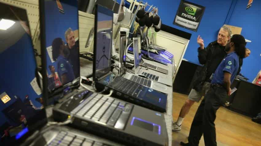 Personal computer sales fall for fifth year in a row Personal computer sales fall for fifth year in a row