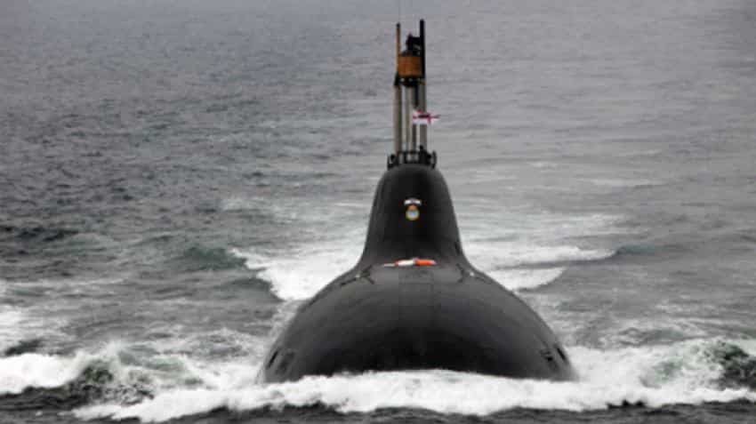 2nd Scorpene class submarine Khanderi launched 2nd Scorpene class submarine Khanderi launched