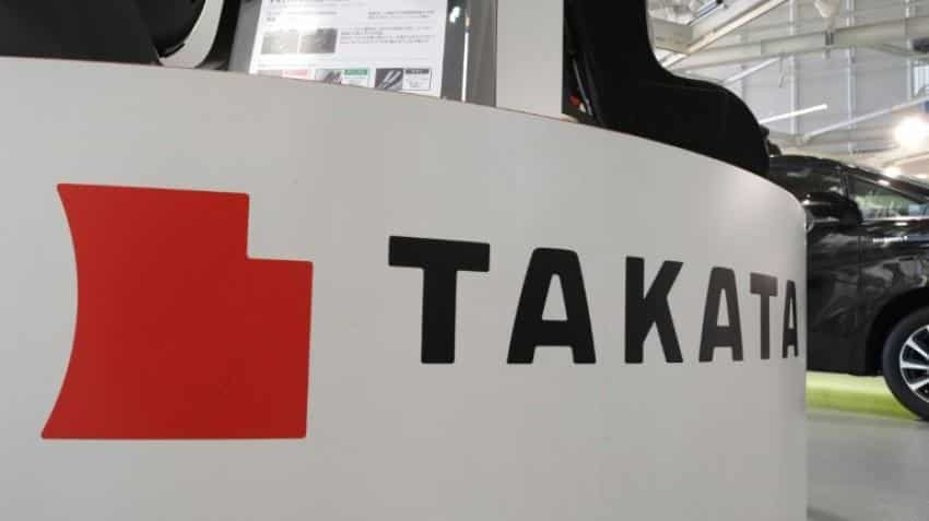 Takata shares dive 17% on bankruptcy restructuring report 