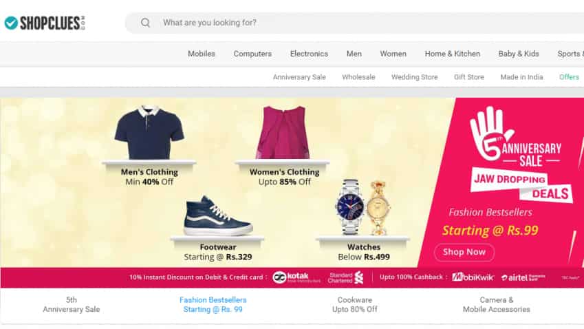 Now, get minimum 50% discount on over 1 lakh lifestyle products, accessories on ShopClues 