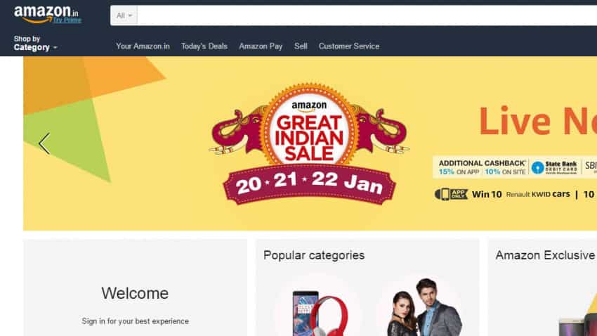 Here are top deals of Amazon's Great Indian Sale starting from January 20 Here are top deals of Amazon's Great Indian Sale starting from January 20
