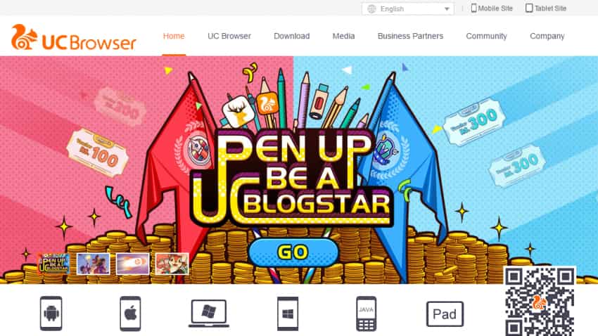 UCWeb to serve as Alibaba's e-commerce media platform in India UCWeb to serve as Alibaba's e-commerce media platform in India