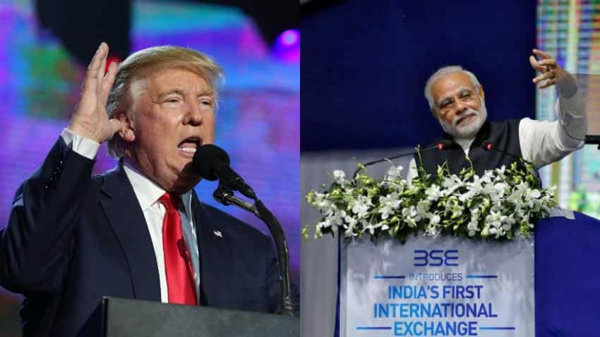 Modi, Trump discuss South Asia security; will stand together to fight terror Modi, Trump discuss South Asia security; will stand together to fight terror