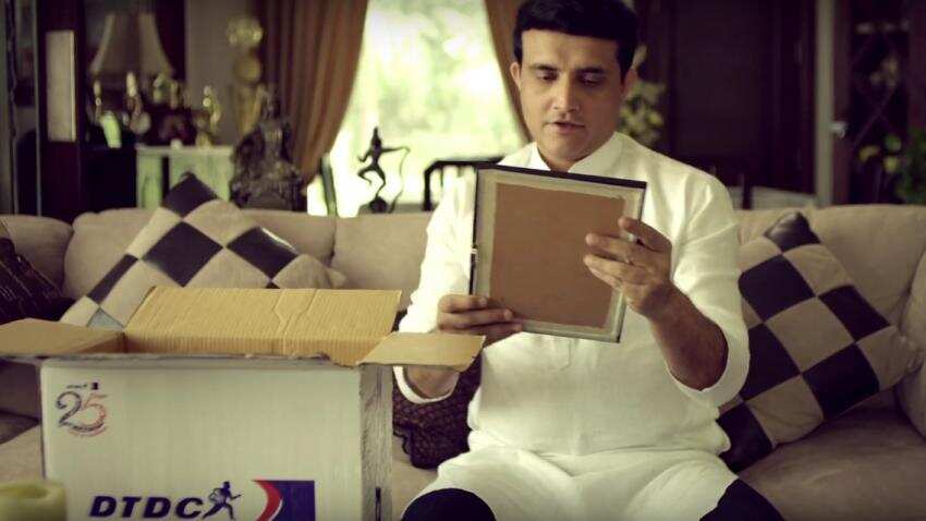 DTDC signs up Sourav Ganguly; launches ad campaign DTDC signs up Sourav Ganguly; launches ad campaign