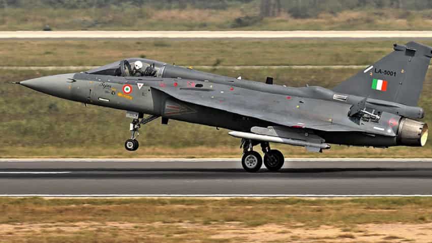 Tejas aircraft debuts at India's 68th Republic Day fly past Tejas aircraft debuts at India's 68th Republic Day fly past