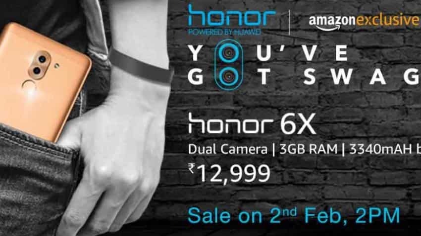 Amazon announces Honor 6X sale, 14GB free data on Airtel Amazon announces Honor 6X sale, 14GB free data on Airtel