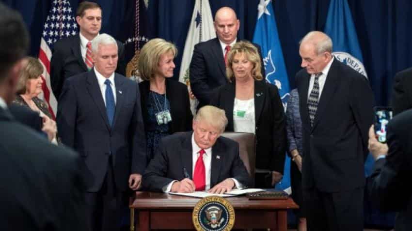 US president Donald Trump should analyse skill shortage in US before signing bill on immigration: Nasscom US president Donald Trump should analyse skill shortage in US before signing bill on immigration: Nasscom