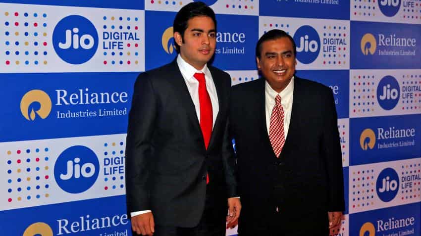Reliance Industries share up ahead of Mukesh Ambani's big announcement Reliance Industries share up ahead of Mukesh Ambani's big announcement