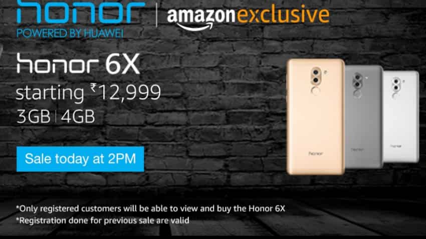Amazon's Huawei Honor 6X sale begins; specs to how to buy Amazon's Huawei Honor 6X sale begins; specs to how to buy