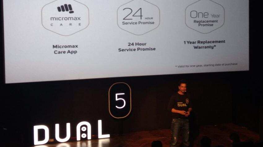Micromax launches Dual 5 smartphone priced at Rs 24,999 Micromax launches Dual 5 smartphone priced at Rs 24,999