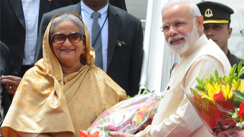 PM Modi holds talks with Bangladesh PM Sheikh Hasina today PM Modi holds talks with Bangladesh PM Sheikh Hasina today