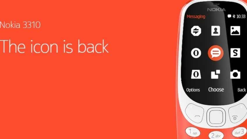 Nokia 3310 officially launched in India at Rs 3,310 Nokia 3310 officially launched in India at Rs 3,310