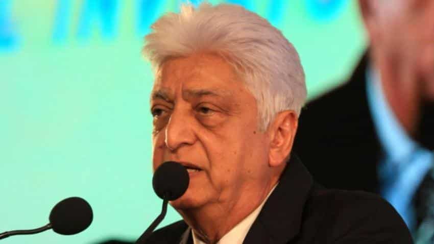 Wipro chief Premji's salary drops 63% to $1,21,853 in FY17 Wipro chief Premji's salary drops 63% to $1,21,853 in FY17