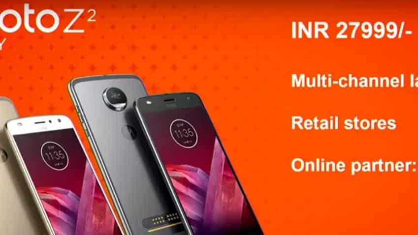 Motorola launches the Moto Z2 Play in India priced at Rs 27,999; here&#039;s where you can get it