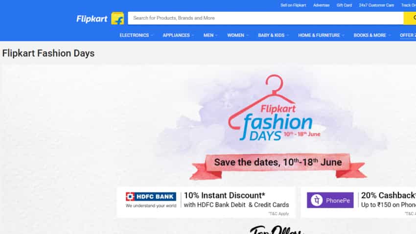 Fashion Days Sale: Here&#039;s how you can get best deals, offers, discounts on Flipkart 