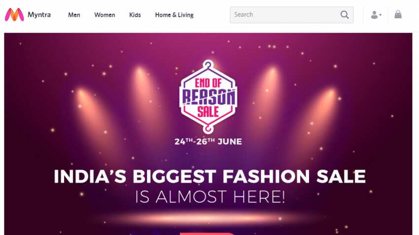 Myntra eyes 25-fold jump in sales, 4 lakh new customers from upcoming sale