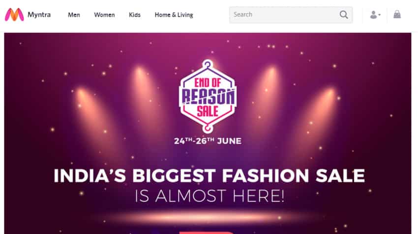 Myntra eyes 25-fold jump in sales, 4 lakh new customers from upcoming sale Myntra eyes 25-fold jump in sales, 4 lakh new customers from upcoming sale