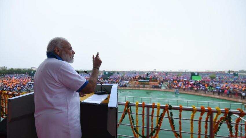 International Yoga Day 2017: PM Narendra Modi speaks in Lucknow International Yoga Day 2017: PM Narendra Modi speaks in Lucknow