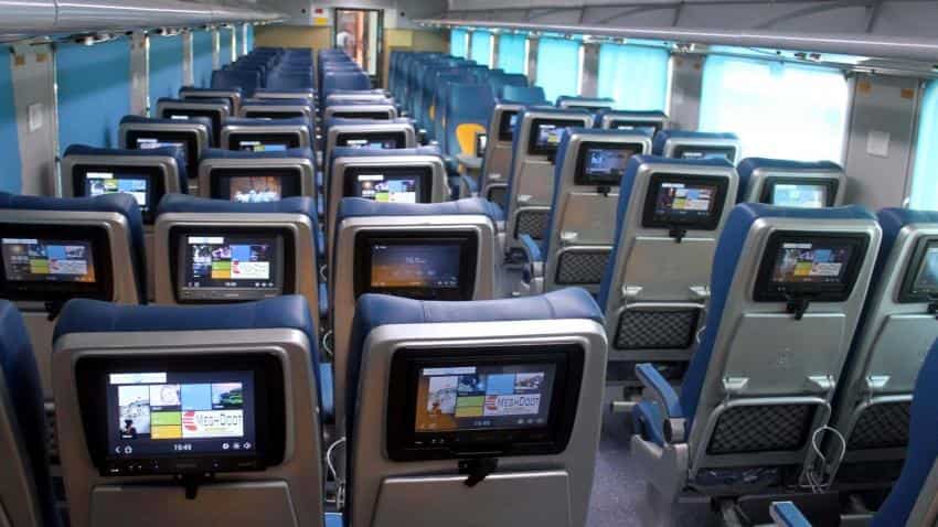 Railway Ministry to upgrade services of Rajdhani &amp; Shatabdi trains; to introduce infotainment screens like Tejas Express 