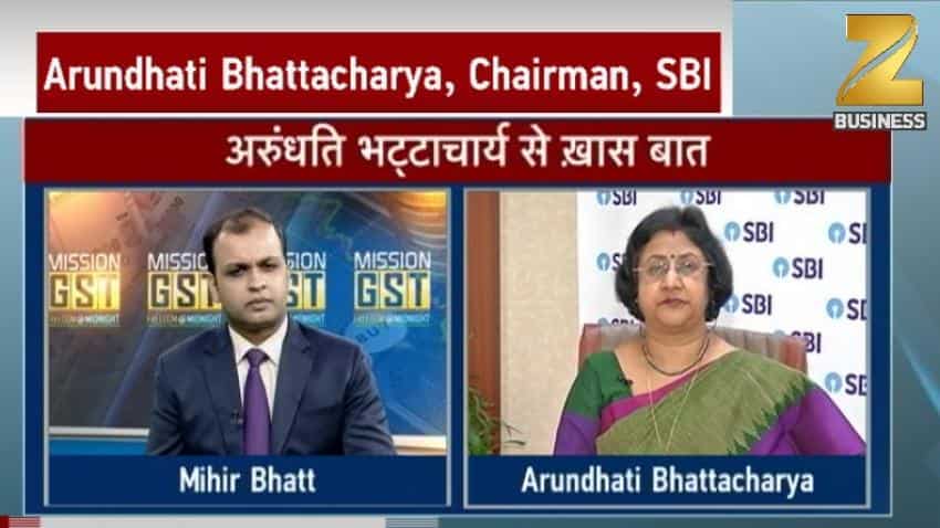SBI is ready for GST, Arundhati Bhattacharya says SBI is ready for GST, Arundhati Bhattacharya says