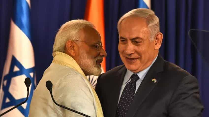 Inspired by Modi's enthusiasm for Yoga: Netanyahu Inspired by Modi's enthusiasm for Yoga: Netanyahu