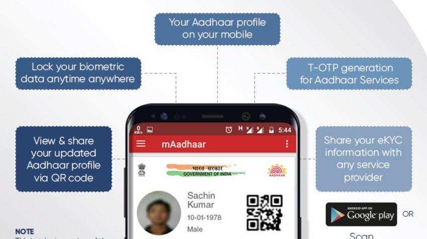 UIDAI launches mobile app &quot;mAadhaar&quot;; 5 key features explained