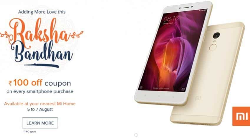 Raksha Bandhan offer: This is how you can avail offer on Xiaomi smartphones Raksha Bandhan offer: This is how you can avail offer on Xiaomi smartphones
