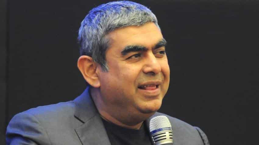 Vishal Sikka's resignation wipes off over Rs 22,500 crore from Infosys' market cap Vishal Sikka's resignation wipes off over Rs 22,500 crore from Infosys' market cap
