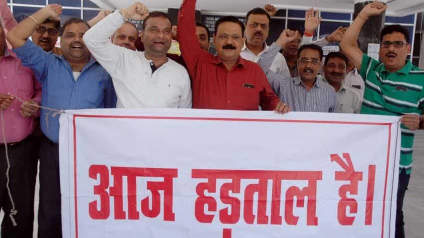 From cheque clearance to cash deposits, banking services to hit as 10 lakh PSU bankers strike today From cheque clearance to cash deposits, banking services to hit as 10 lakh PSU bankers strike today