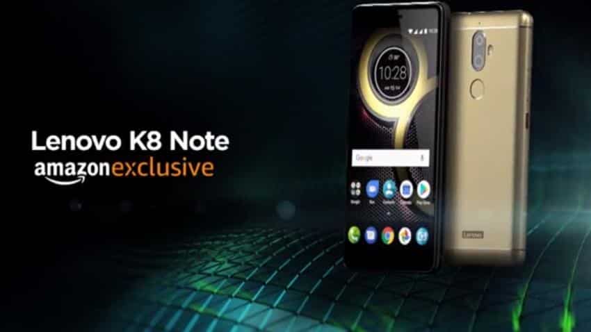 Amazon is back with another Lenovo K8 Note sale on strong demand; phone priced at Rs 12,999 Amazon is back with another Lenovo K8 Note sale on strong demand; phone priced at Rs 12,999