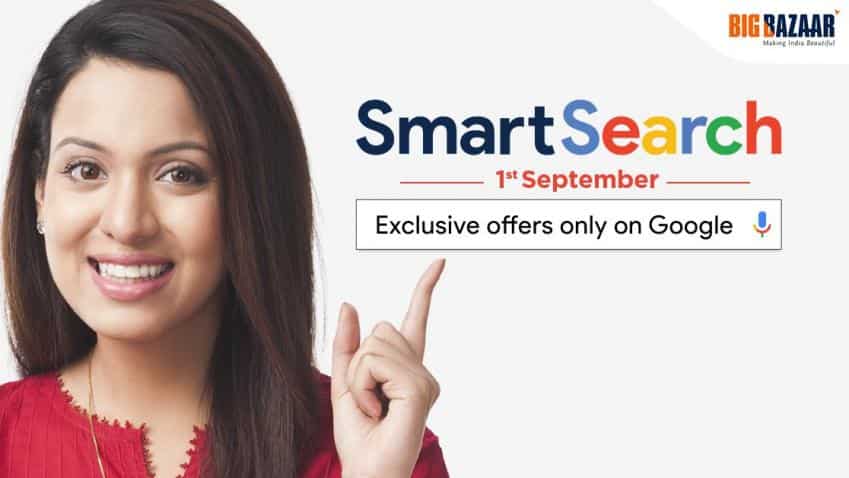 Future Group’s Big Bazaar launches Smart Search sale to begin from September 1 Future Group’s Big Bazaar launches Smart Search sale to begin from September 1
