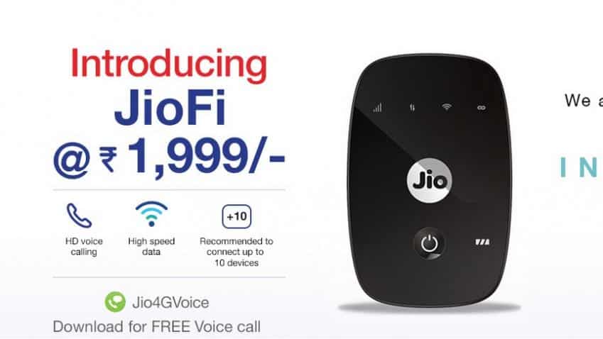 Popularity of Mi-Fi 4G data cards in rural towns pushes Reliance Jio&#039;s market share to 91%