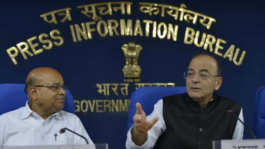 Five things Arun Jaitley said on India&#039;s falling first quarter GDP