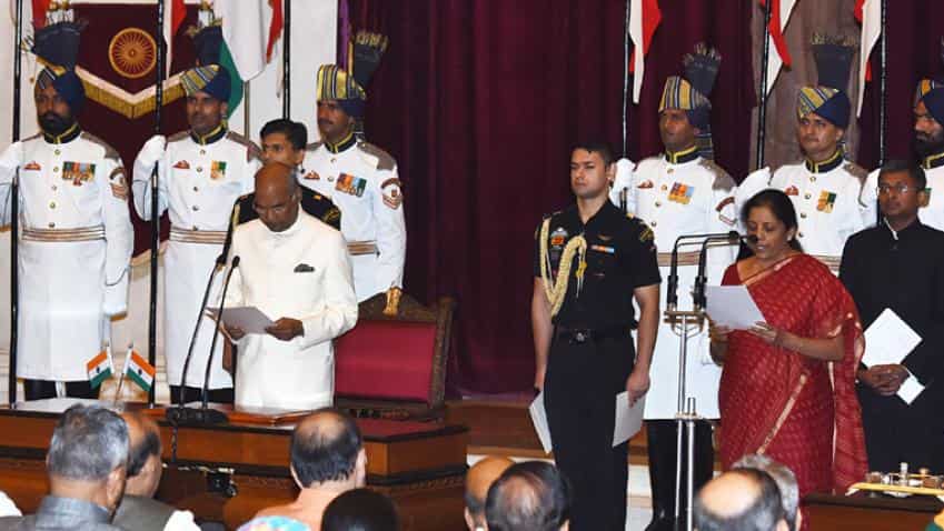 Nirmala Sitharaman gets Defence, Piyush Goyal made Railways Minister Nirmala Sitharaman gets Defence, Piyush Goyal made Railways Minister