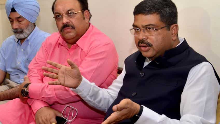 Dharmendra Pradhan blames US hurricane for rise in fuel prices Dharmendra Pradhan blames US hurricane for rise in fuel prices