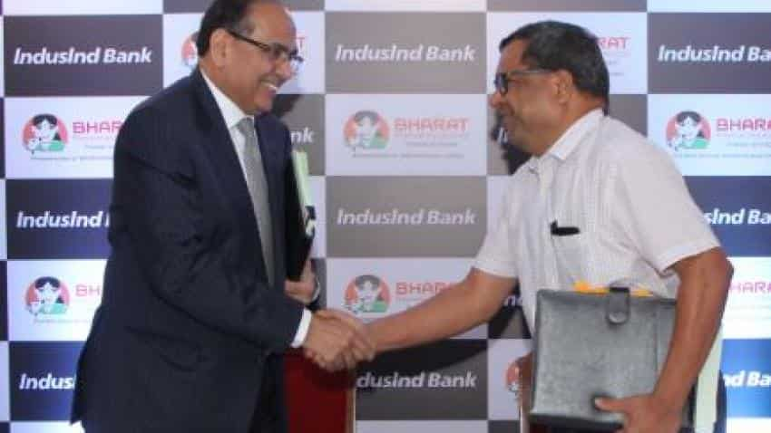 Induslnd bank clears deal for merger with Bharat Financial Inclusion