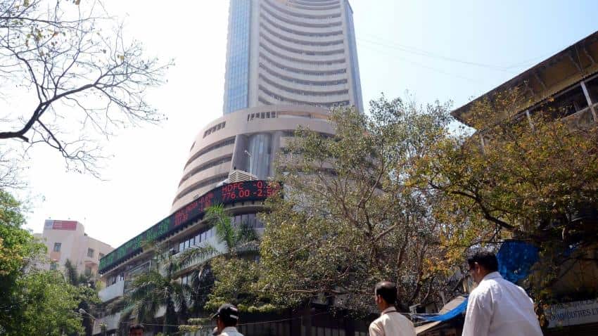Indian markets open on a negative note in morning session Indian markets open on a negative note in morning session