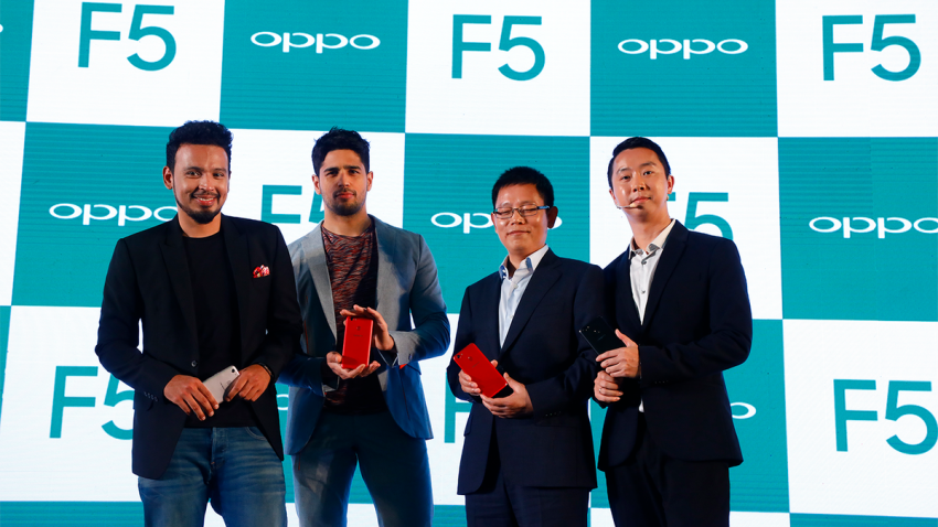 Oppo F5 launches in India priced at Rs 19,990; specifications, availability Oppo F5 launches in India priced at Rs 19,990; specifications, availability