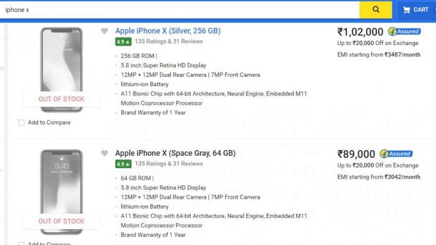 Apple’s most expensive iPhone X is a big hit with Indians; sells out within minutes Apple’s most expensive iPhone X is a big hit with Indians; sells out within minutes