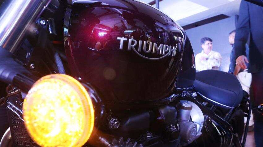 Triumph eyes to sell around 1,300 units of its bikes this year Triumph eyes to sell around 1,300 units of its bikes this year