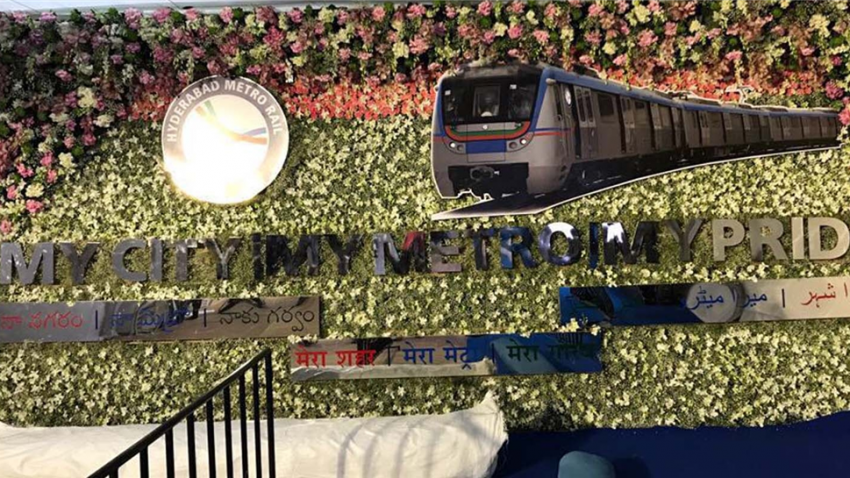 Hyderabad Metro Rail opens to public; passengers elated Hyderabad Metro Rail opens to public; passengers elated