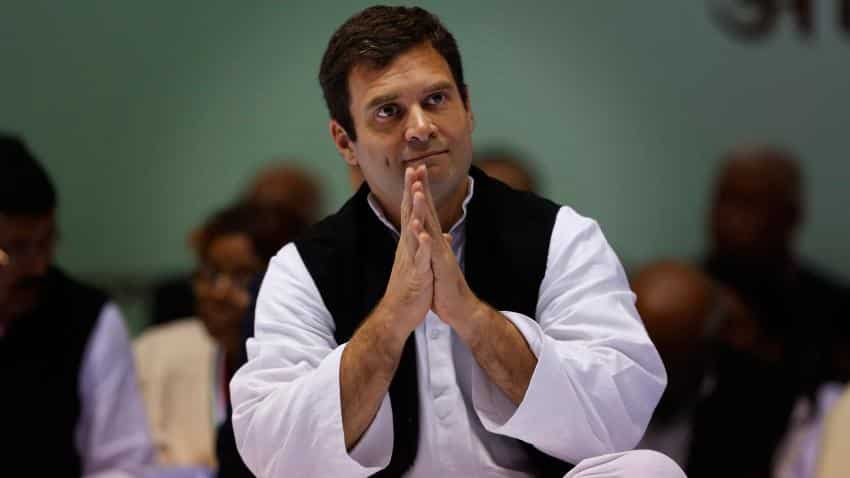 Economy hit by Modi&#039;s &#039;divisive politics&#039;, alleges Rahul